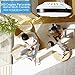 360 Degree Panoramic WiFi Camera, HD 960P Security Camera Baby Monitor Home Camera Pet Monitor Two Way Audio Hidden Camera Night Vision Motion Detection Remote Viewing iOS Android 2.4GHz