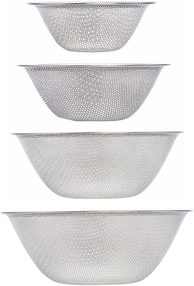 Sori Yanagi poin?onnage passoire [16cm 19cm 23cm 27cm 4pcs 316076] (japon importation)