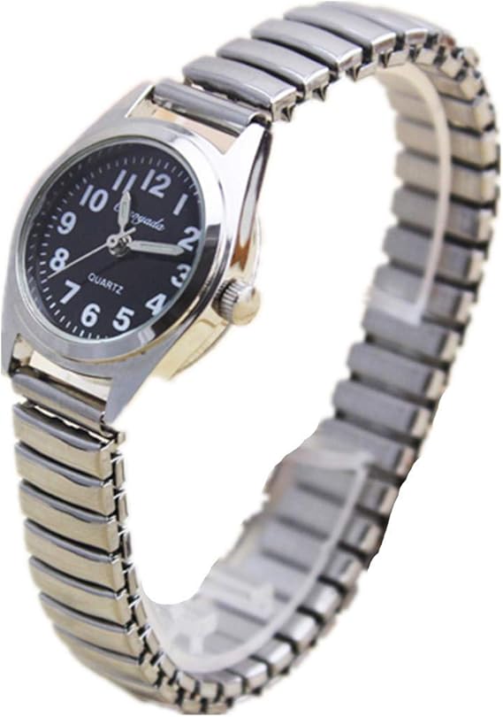 Vavna Orologio da polso unisex classico con quadrante grande, numeri chiari e luminosi, al Vavna Orologio da polso unisex classico con quadrante grande, numeri chiari e luminosi, al