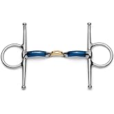 Cavalon Full Cheek Lozenge Snaffle Bit, Sweet Iron | Handforged sweet iron. Two shallow angles instead of one deep fold. Long side arms support steering.