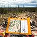 Aqua Quest Trail Map Case - 100% Waterproof - Yellow