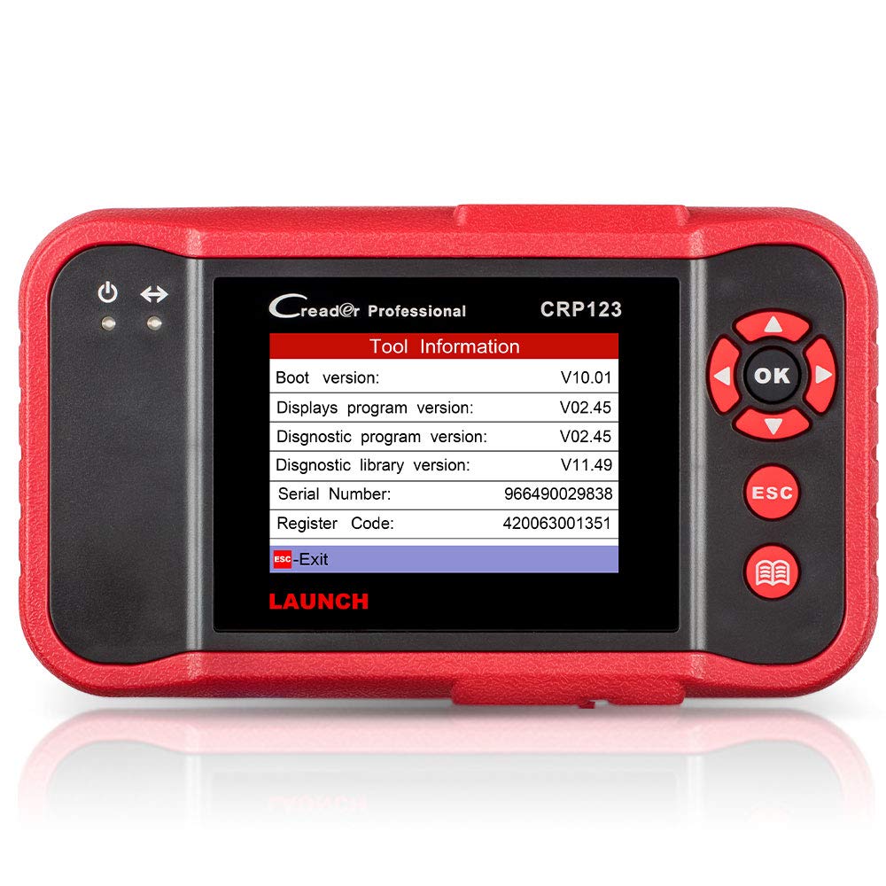 Amazon.com: Launch CRP123 OBD2 Scanner Engine/ABS/SRS/Transmission  Automotive Code Reader Diagnostic Scan Tool: Automotive