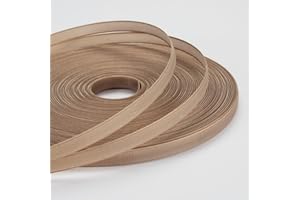 ANROOKIE Nude Polyester Boning for Sewing,50 Yards Sew-Through Low Density Polypropylene Boning for Corsets, Nursing Caps, Bridal Dresses and More(12mm)