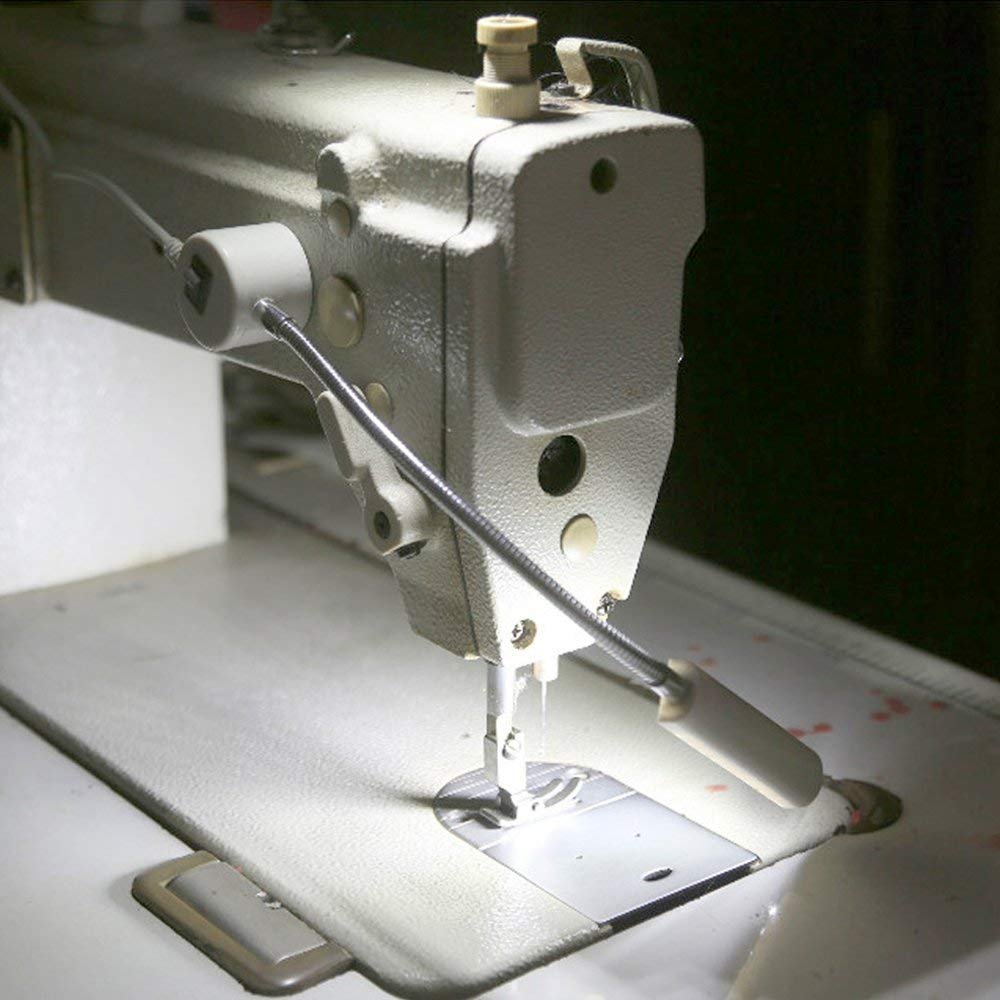Harmiey Sewing Machine Light (36LED) Gooseneck Work Light With Magnetic Mounting Base, White Soft Lamp for Lathes, Drill Presses, Workbenches