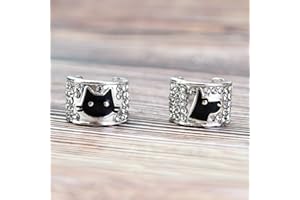 HEYGOO 2 Pack Dog & Cat Stethoscope Charms for Littman, Bling Stethoscope Tag for Nurse and Doctor, Nurse Accessories for Work