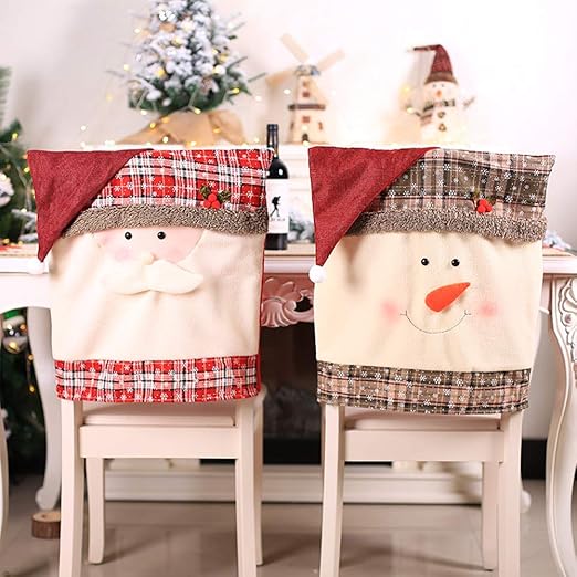 santa hat chair covers set of 2