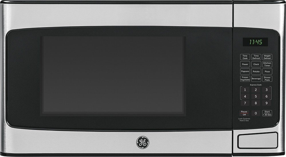 GE JES1145SHSS 1.1 Cu. Ft. Capacity Countertop Microwave, Stainless Steel