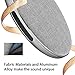 Fashion Bluetooth Speakers M16 for Birthday Gifts, JONTER Fabric Wireless Bluetooth 4.2 Round Speakers : [UPDATE VERSION] Alloy Housing,Enhanced Bass, Hands-Free, 15H Playtime - (Silver)