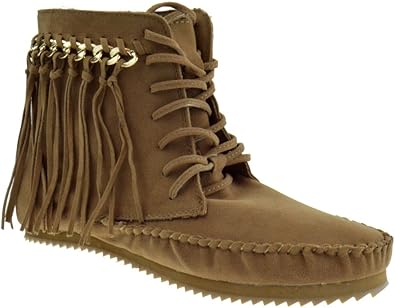 camel flat boots