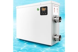STPFFOT Electric Pool Heater for Inground & Above Ground Pools 11KW 220V, Hot Tub Heaters with Digital Touch Screen, SPA Water Thermostat Swimming Pool Warmer