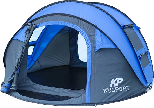 Amazon Com Kusport Zp04 3 4 Person Pop Up Dome Automatic Setup