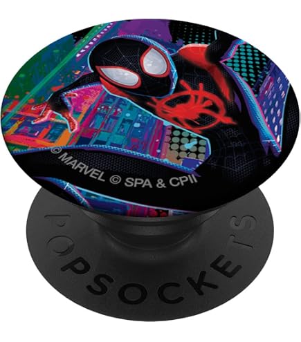 Marvel Spider-Man: No Way Home Handy-Grip | PopSocket Mit Austauschbarem Deckel | Offizielles Merchandise