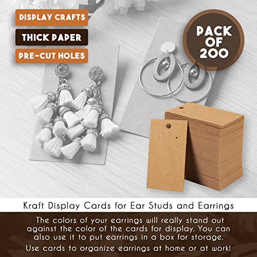2 Earring+Cards+200+Pack+Display+Earrings
