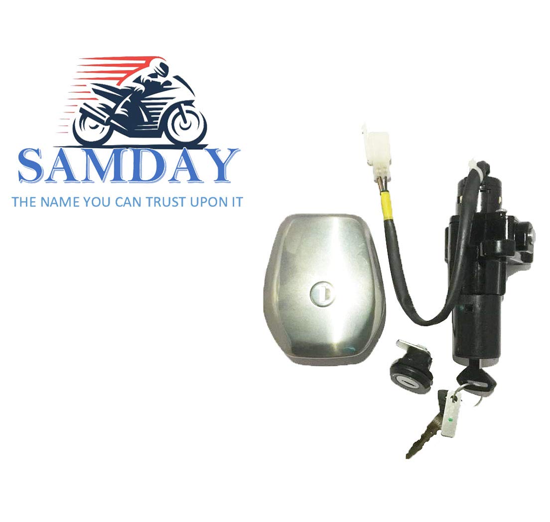 bajaj discover 125cc lock set price