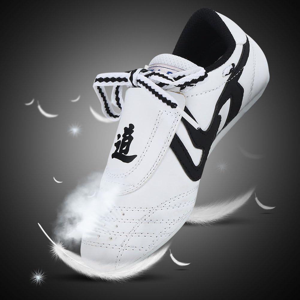 Martial Arts Taekwondo Shoes, Unisex Children Teenager Sport Boxing Karate Shoes for Taekwondo, Boxing, Kung Fu and Taichi : Sports & Outdoors