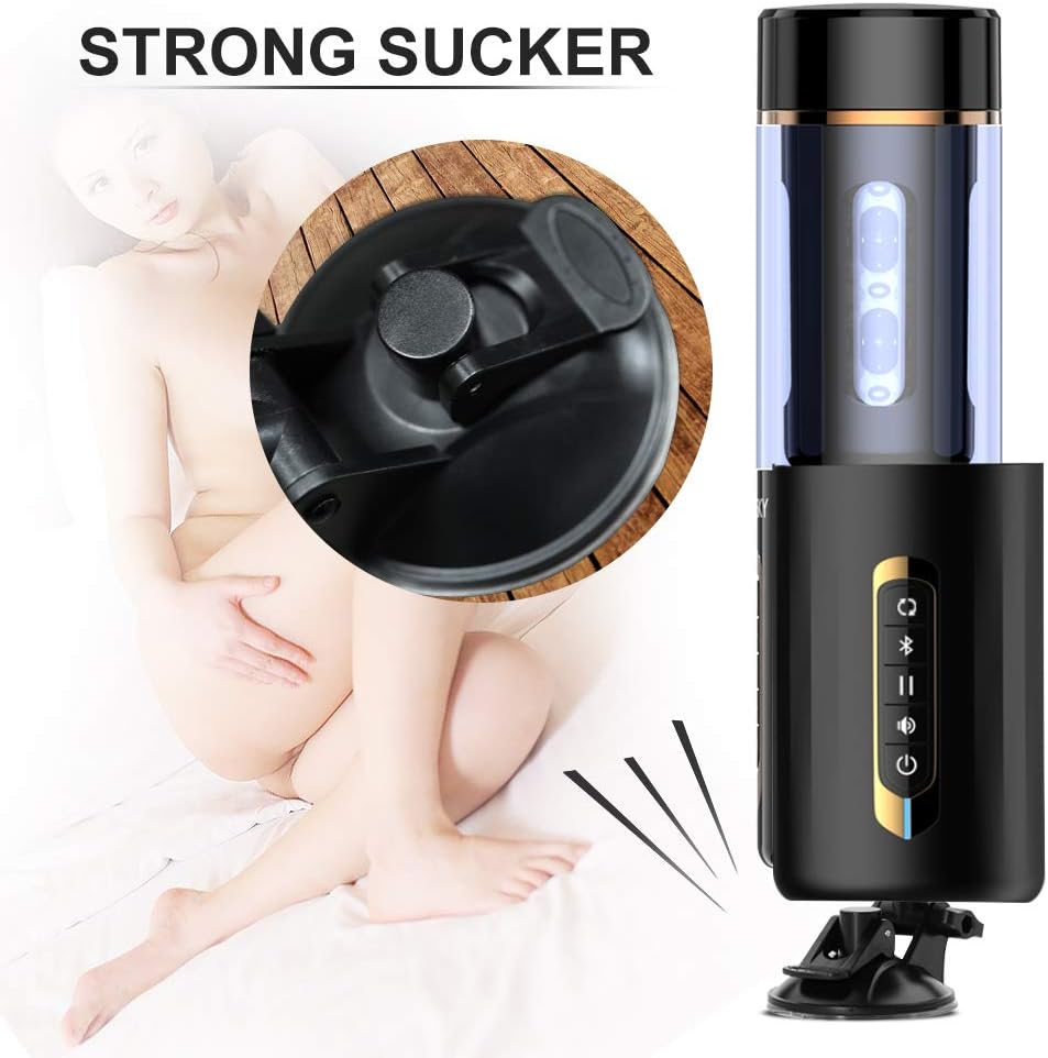 Automatical Piston Telescopic Rotation Handsfree 7 Modes 7Speeds USB Rechargeable Men Oral S(exy for Men se'x Toy six Toys for Mens- Sexy Underwear for Men Sleeve Stroker Vibrant Toys T-Shirt