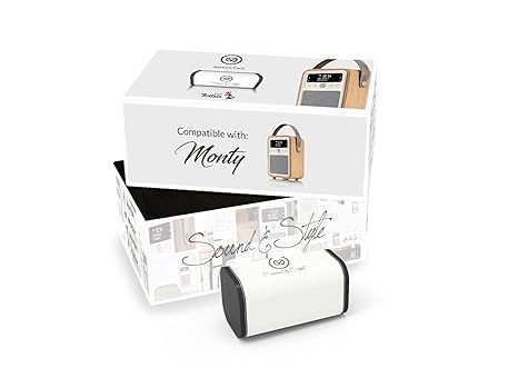 VQ Monty-Radio Battery-Pack (Kompatibel mit VQ Monty, 25 h Akkulaufzeit, 76 h Standby)