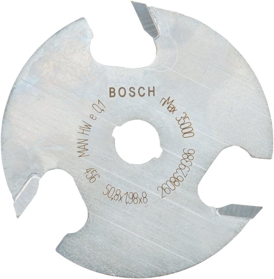Groove Cutting Disc, 8 mm, D1 20 mm Length 2 mm 8 mm, Grey, Arbeitslänge 2 mm