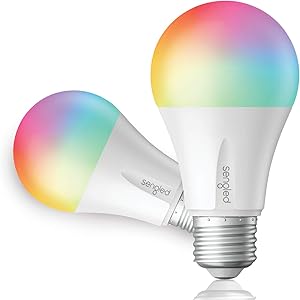 Sengled Smart Light Bulb, LED Light Bulb That Works with Alexa, Google Home, Siri, RGB Color Changing Bulb, A19 E26 Alexa Light Bulbs, Dimmable Multicolor 60W Equivalent, 800LM, Hub Required, 2Pack
