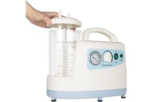 LyeXD 110V 33.8oz Portable Veterinary Suction Unit Low Noise Vacuum Pump Machine