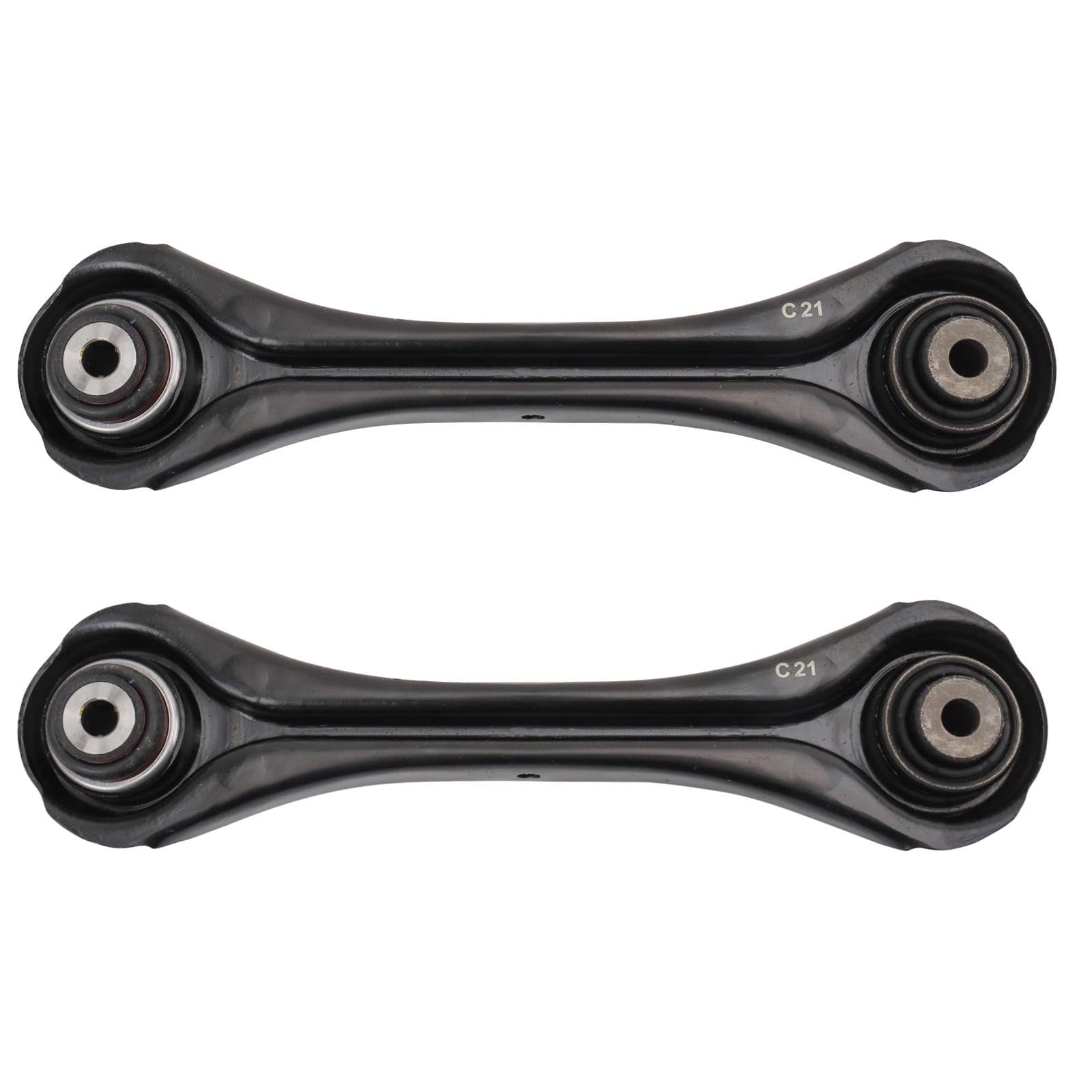 TRQ Rear Upper Control Arm Driver and Passenger Side Compatible with 2006-2013 BMW 128i 135i 135is 325i 325xi 328i 328i xDrive 328xi 330i 330xi 335d 335i 335i xDrive 335is 335xi Image