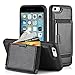 ZVE Case for iPhone 6s Plus and iPhone 6 Plus, 5.5 inch, Leather Wallet Case with Credit Card Holder Slot with Kickstand Carrying Protective Cover Case for Apple iPhone 6s Plus / 6 Plus - Black