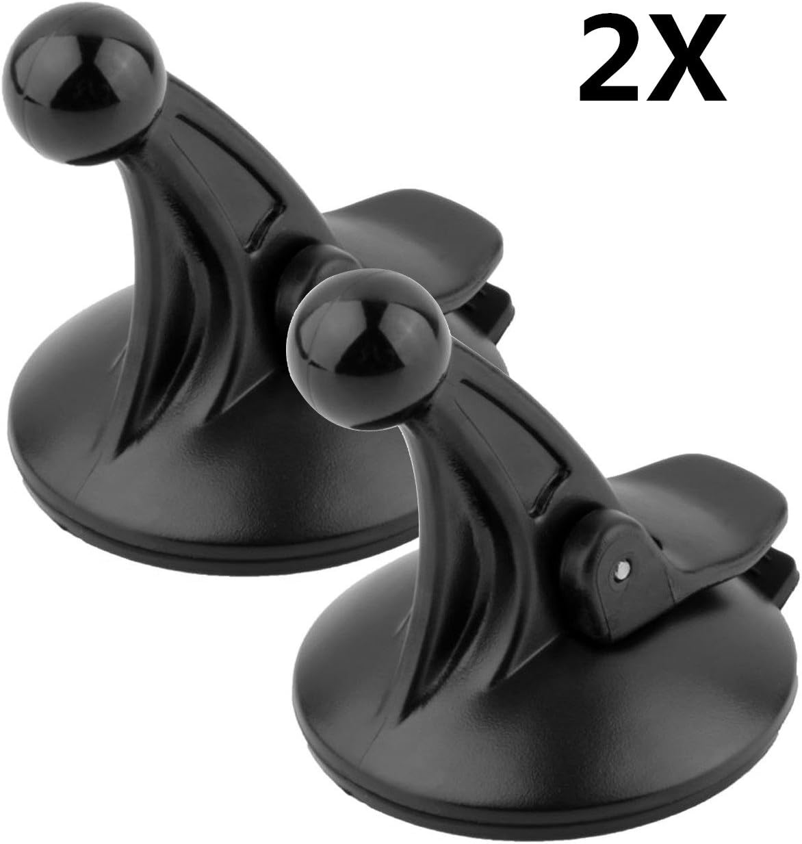 TraderPlus 2Pcs GPS Windshield Mount Holder for Garmin Nuvi Suction Cup Car Windscreen