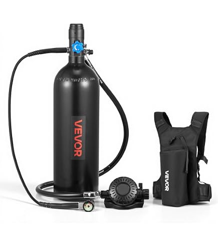 Bouteille De Plongée SMACO 0,5 L – Aluminium AL6061, Vide, Légère, Certifiée CE/DOT