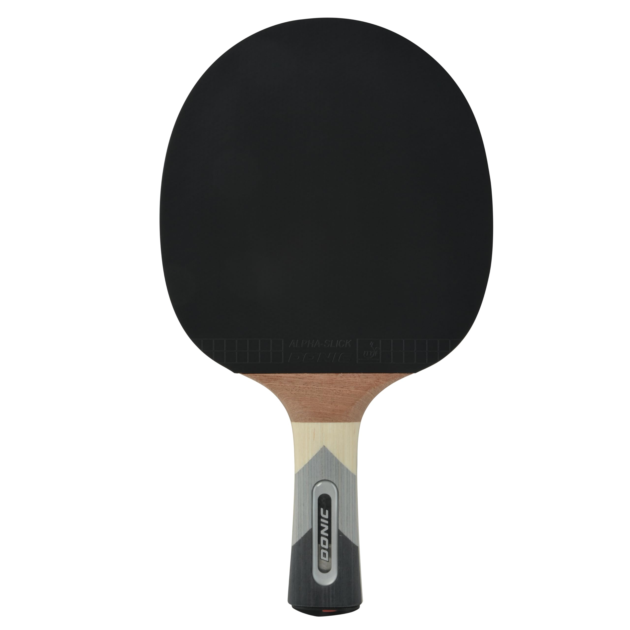 Donic-Schildkröt Waldner 800 Table Tennis Bat, ABP Handle, 2.0 mm Sponge, Vari-Slick Pad - ITTF, 754882 ,Black/Red/Brown,One Size