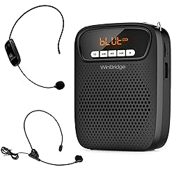 Portable Voice Amplifier Wireless & Wired Headset