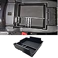 Vesul Center Console Armrest Storage Box Compatible with Ford Explorer 2012 2013 2014 2015 2016 2017 2018 2019 ABS Tray Insert Organizer Glove Pallet