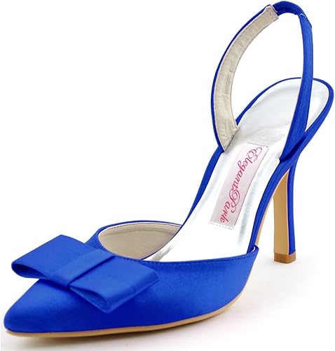 blue slingback