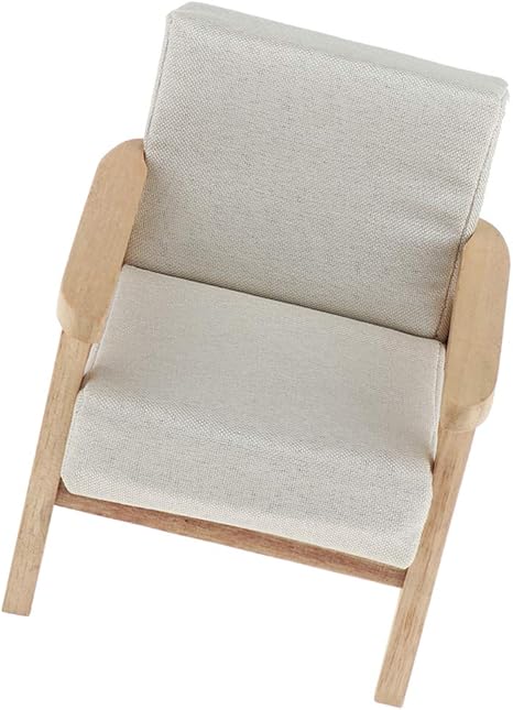 Amazon ドールハウス ミニチュア 家具 ソファ 椅子 モデル 人形の家 装飾 1 6スケール 全3色 白 家具 ホビー