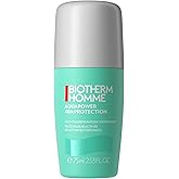 Biotherm Homme Roll-On Antiperspirant & Deodorant For Men, Aquapower 48H Sweat and Odour Protection, Quick Dry, Fresh Cooling