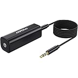 Mpow Ground Loop Noise Isolator for Car Audio and Home Stereo System with 1 Meter (3.3Feet) Extended 3.5mm Audio Cable, Black