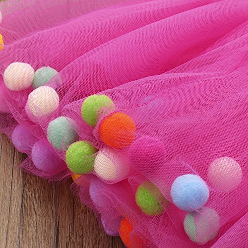 image for Yamally_9R_Baby Skirts Girls Ballet Tutu Skirts Dancewear Polka-Dot Fo
