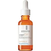 La Roche-Posay 10% Pure Vitamin C Serum for Face with Hyaluronic Acid & Salicylic Acid & BUNDLEs with Mela B3 Serum or Anthel