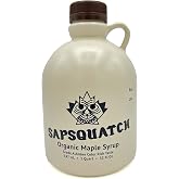 Sapsquatch Organic Maple Syrup - Quart - Grade-A Amber Rich