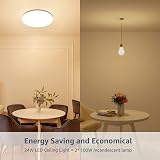 Lepro 24W LED Ceiling Light IP54 Warm White 3000K 2400lm Flush Mount Ø28cm view 7
