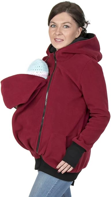 babywearing fleece hoodie