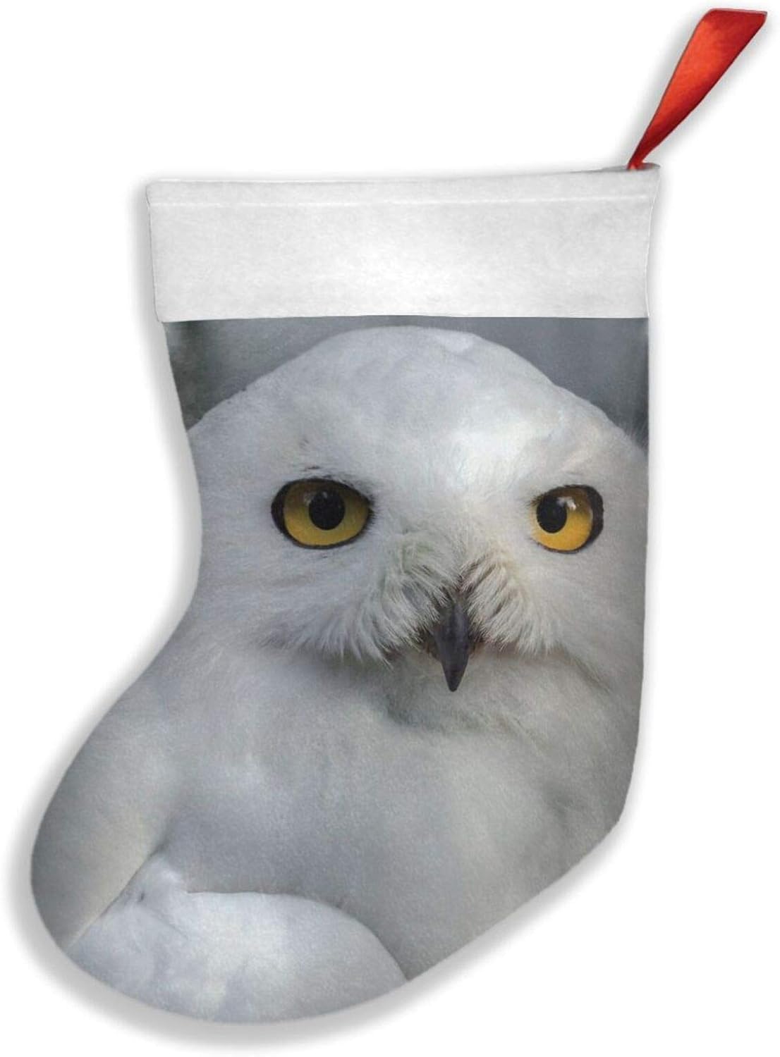 Vogel Eule Polarweiß Optik Hochformat Dunkler Hintergrund