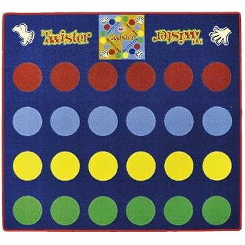 Eduplay Spielteppich Twister Ca 145 X 133 X 0 5cm Inklusive