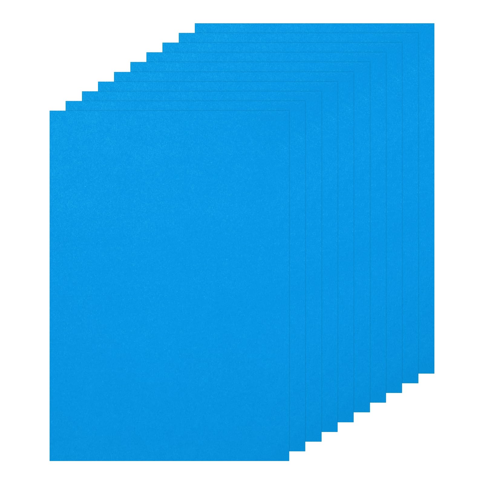 DMiotech 10 Pack Sanded Pastel Papers 10 x 15 Inch, Blue Pastel Papers 160GSM Art Cardstock Papers for Artists Crayons Charcoal DIY Crafts