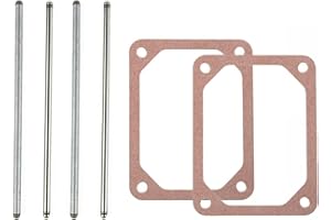 JEVA OEM Briggs Stratto n Push Rod Set & Valve Cover Gasket 690981 690982 690971 (690971-2 Set)