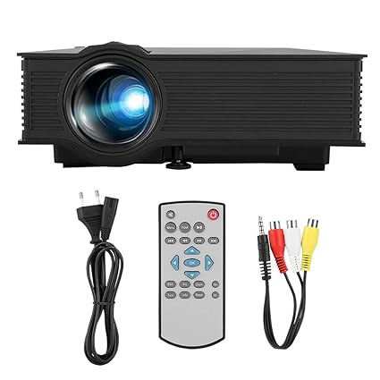 Proyector de cine en casa LCD LED Mini proyector Beamer WIFI ...