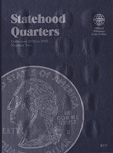 2002-2005 STATEHOOD QUARTER ISBN 1-58238-111-9 WHITMAN No 8111 TRIFOLD COIN; ALBUM, BINDER, BOARD, BOOK, CARD, COLLECTION, FOLDER, HOLDER, PAGE, PORTFOLIO, PUBLICATION, SET, VOLUME