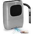 AIRTHEREAL T1 Touchless Vacuum Automatic Dustpan with 2 Operation Modes - Ultra Fast & Powerful Corded Canister Vacuum for Sweeping Salon, Pet Hair, Food, Dirt, Kitchen, 20Kpa Max Suction