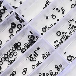 500PCS Crown Seals Rings, Rubber Washers for Watch
