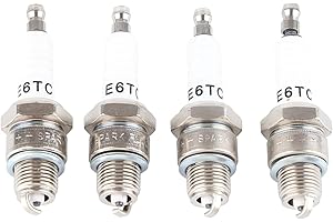 pw50 parts + 4Pcs 2-Stroke Spark Plugs for PW50 PW80 PW60 LT50 LT80 Scooter Motorcycle OEM E6TC