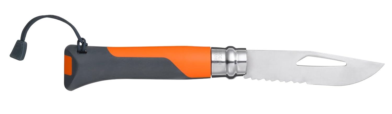 Opinel O001577 Cuchillo N°08, Naranja, M: Amazon.es: Deportes y aire libre